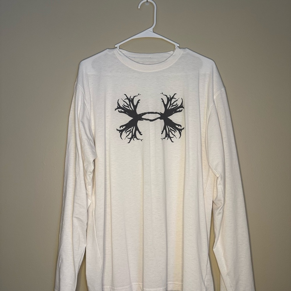 Under Armour White Long Sleeve Shirt